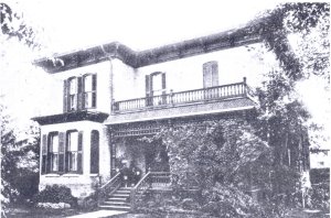 Mrs. J. H. Webb's home in 1906